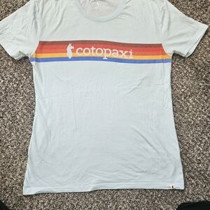 Cotopaxi Light Blue Graphic T-Shirt